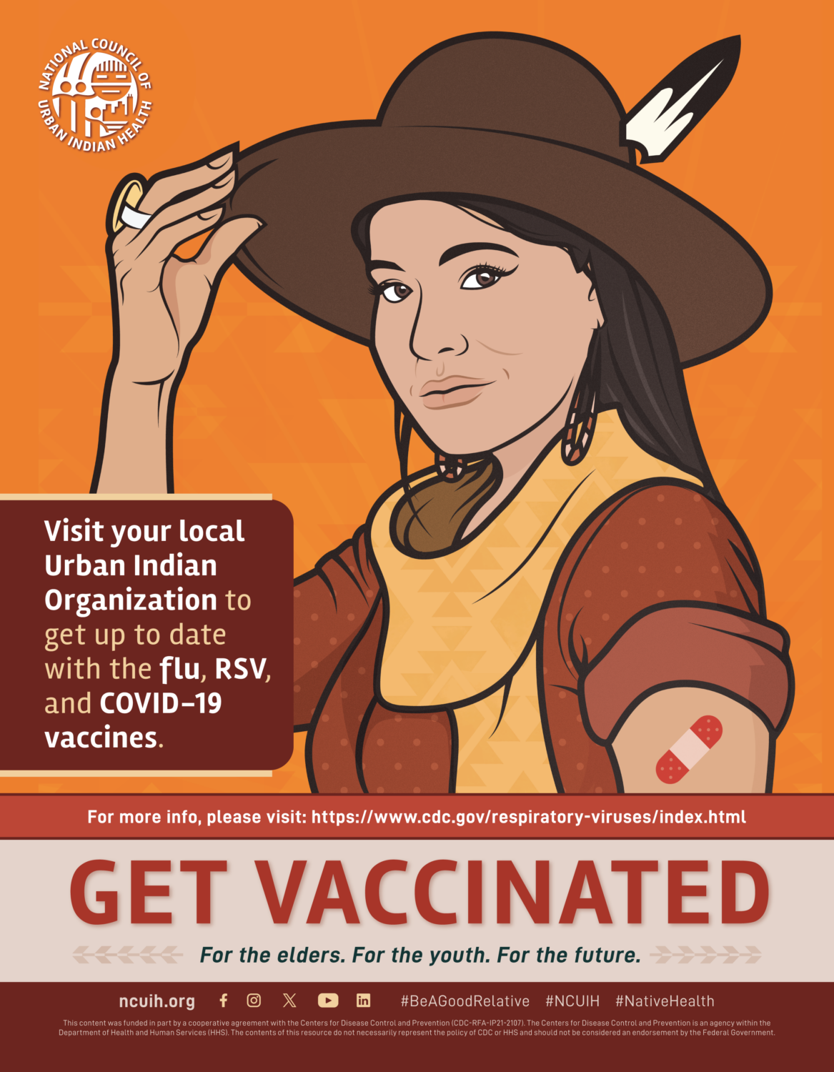 Be A Good Relative: Flu + RSV PSA Flyer