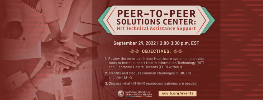 P2PSC - HIT Technical Assistance Support
