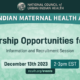 Urban Indian Maternal Health Alliance: Partnership Opportunities for UIOs Information and Recruitment Session
